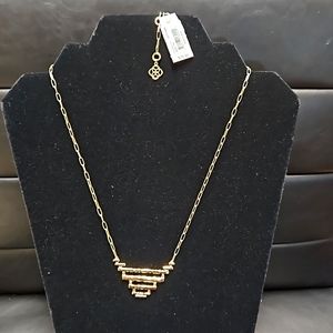 New Kendra Scott Rylan Necklace in Gold